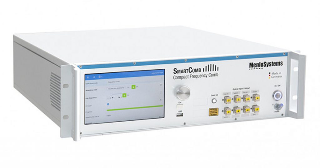 Quantum Photonics with Precision Instruments and Optics 5 Menlo Systems SmartComb Compact Optical Frequency Comb
